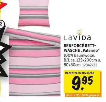 SCONTO Lavida Renforcé Bettwasche „palermo” Angebot