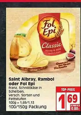 Edeka Saint Albray, Rambol Oder Fol Epi Angebot