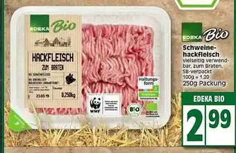 Edeka Edeka Bio Schweine Hackfleisch Angebot