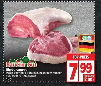 Edeka Bauern Gur Rinderzunge Angebot