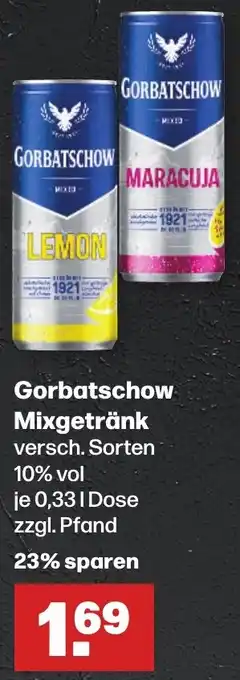 Handelshof Gorbatschow Mixgetränk 0,33 L Dose Angebot