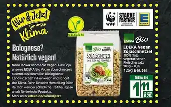 Edeka Edeka Bio Edeka Vegan Sojaschnetzel Angebot