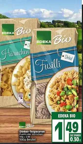 Edeka Edeka Bio Dinkel-teigwaren Angebot