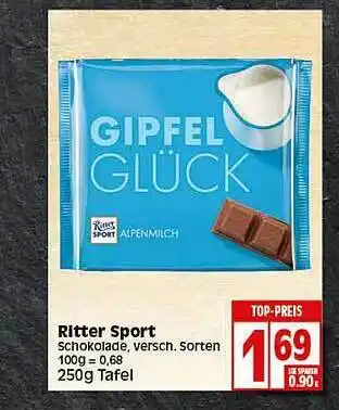 Elli Markt Ritter Sport Angebot