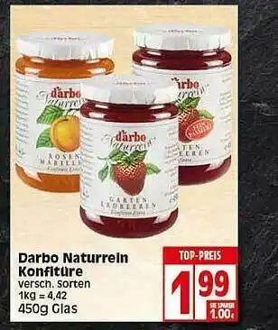 Elli Markt Darbo Naturrein Konfitüre Angebot