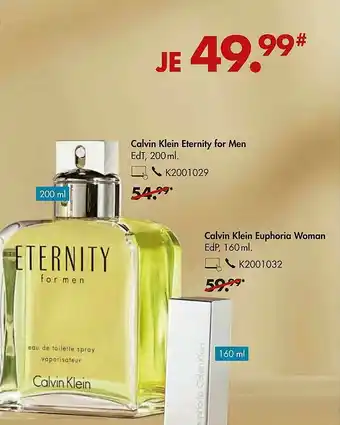 Galeria Calvin Klein Eternity For Men Calvin Klein Euphoria Woman Angebot