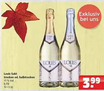 Getränkehaus Louis Sekt Trocken Angebot