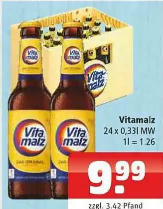 Getränkehaus Vitamalz Angebot