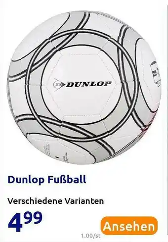 Action Dunlop Fußball Angebot