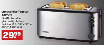 Handelshof SEVERIN Langschlitz-Toaster AT2509 Angebot