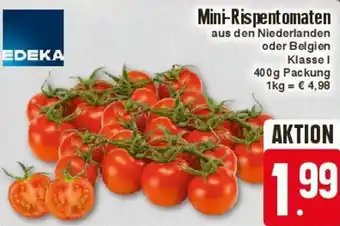 Edeka EDEKA Mini-Rispentomaten 400 g Packung Angebot