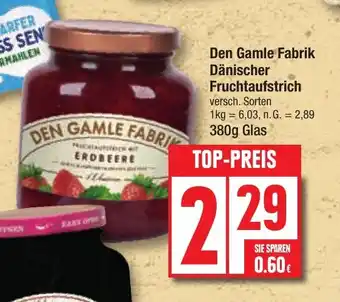 Edeka Den Gamle Fabrik Dänischer Fruchtaufstrich 380 g Glas Angebot