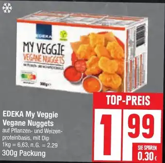 Edeka EDEKA My Veggie Vegane Nuggets 300g Packung Angebot