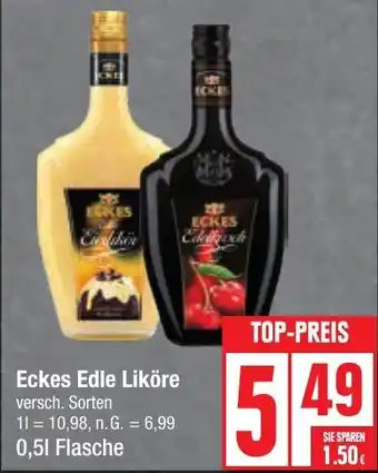 Edeka Eckes Edle Liköre 0,5 l Flasche Angebot