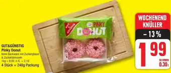 Edeka GUT&GÜNSTIG Pinky Donut 248g Packung Angebot