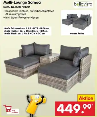 Netto Marken-Discount bellavista Multi-Lounge Samoa Angebot