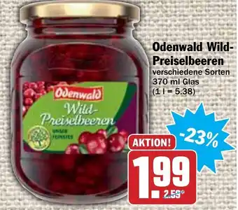 Hit Odenwald Wild Preiselbeeren 370ml Angebot