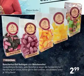 CITTI Markt Bonscherhus Kiel Berlingots oder Motivbonscher 100g Beutel Angebot