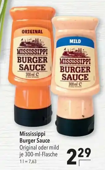 CITTI Markt Mississippi Burger Sauce 300ml Angebot