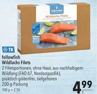 CITTI Markt Followfish Wildlachs Filets 200g Angebot