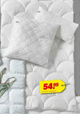 Höffner Lavida kopfkissen oder mono-steppbett "cotton fields" Angebot