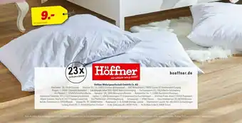 Höffner Levelone kopfkissen Angebot