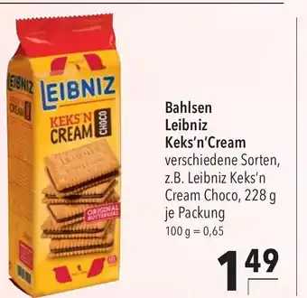 CITTI Markt Bahlsen Leibniz Kek's n'Cream 228g Angebot