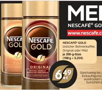 CITTI Markt Nescafé Gold 200g Angebot