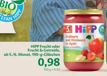 CITTI Markt Hipp Frucht oder Frucht & Getreide 190g Angebot