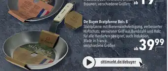 CITTI Markt De Buyer Bratpfanne Bois B Angebot