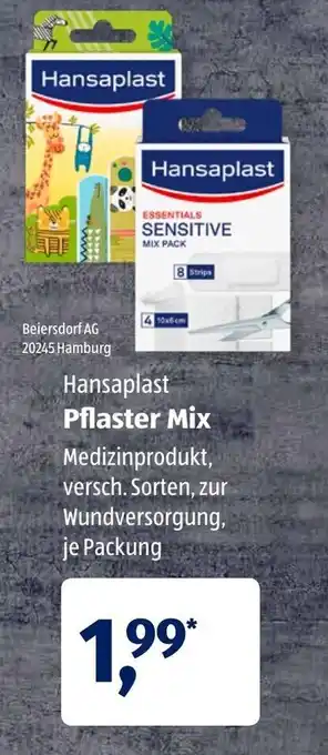 Aldi Süd Hansaplast Pflaster Mix Angebot