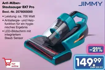 Netto Marken-Discount JIMMY Anti-Milben-Staubsauger BX7 Pro Angebot