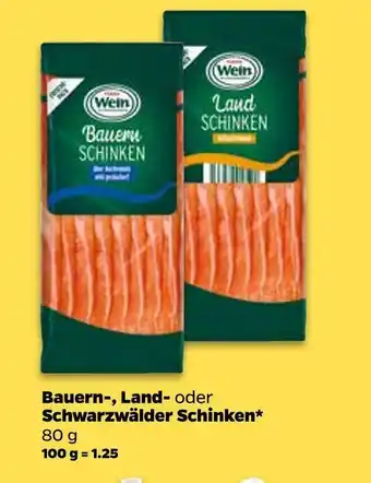 NETTO Bauern-, land- oder schwarzwälder schinken Angebot