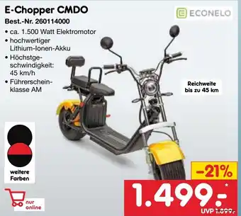 Netto Marken-Discount ECONELO E-Chopper CMDO Angebot