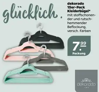 NETTO Dekorado 15er-pack kleiderbügel Angebot