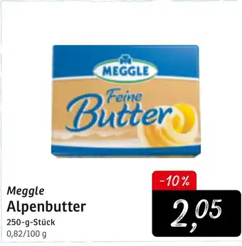 KONSUM Meggle Alpenbutter 250g Angebot