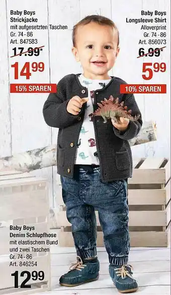 AWG Mode Baby Boys Strickjacke Angebot