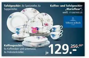 Franz Knuffmann Tafelgeschirr Kaffeegeschirr Kaffee- Und Tafelgeschirr „mariefleur” Angebot