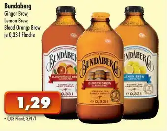 Lösch Depot Bundaberg Ginger Brew Lemon Brew Blood Orange Brew Angebot