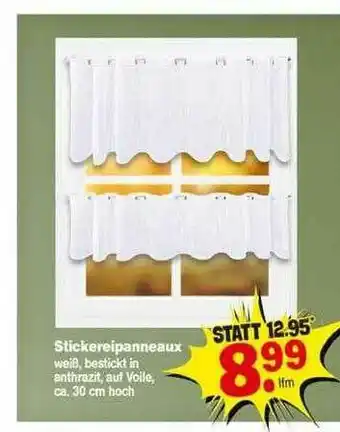 Repo Markt Stickreipanneaux Angebot