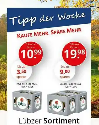 Sagasser Lübzer Sortiment Angebot