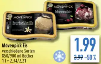 diska Mövenpick Eis 850/900 ml Becher Angebot