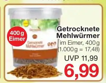 Jawoll Getrocknete Mehlwürmer 400g Angebot