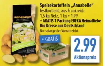 diska Speisekartoffeln ,,Annabelle" 1,5 kg Netz Angebot