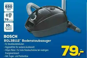 Euronics XXL Bosch Bgl3b112 Bodenstaubsauger Angebot