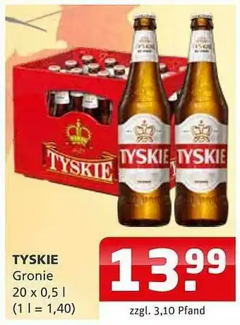 Getränkehaus Tyskie Angebot