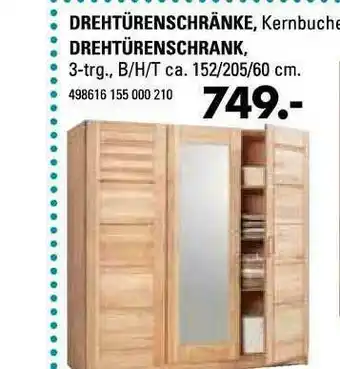 Möbel Steffens Drehtürenschrank Angebot