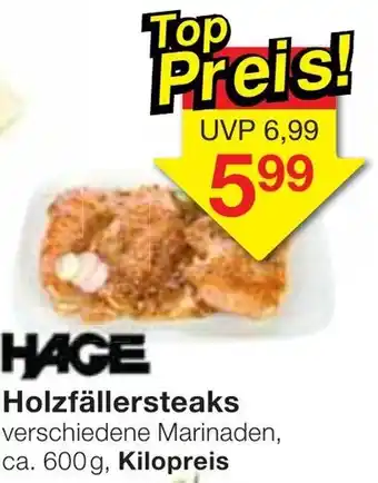 Jawoll Hage Holzfällersteaks 600g Angebot