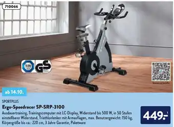 Aldi Süd Sportplus Ergo Speedracer SP-SRP 3100 Angebot