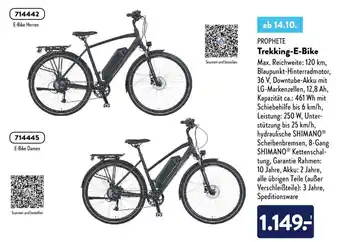 Aldi Süd Prophete Trekking E-Bike Angebot